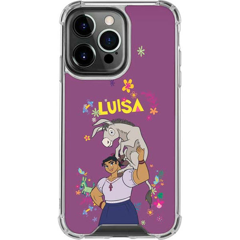 Disney Encanto Luisa iPhone 14 Pro Clear Case